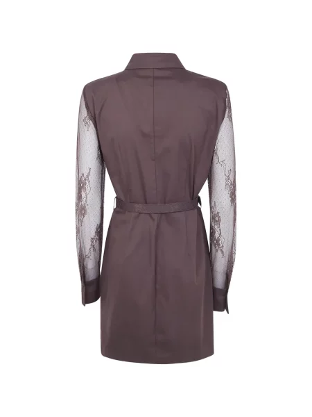 Rochie Blugirl din dantelă maro