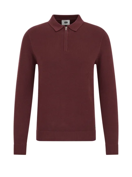 WE Fashion Svetr červeň burgundská