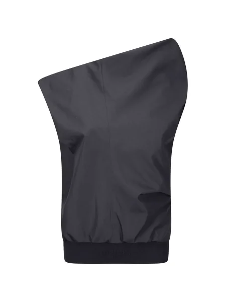 Pulover Sacai din poplin gri