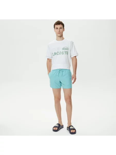 Шорты Lacoste голубые