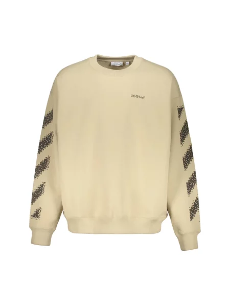 Bluza nierozpinana Off-white z logo biała