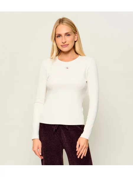 Tricou Calvin Klein Jeans bej