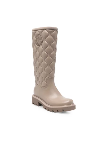 Kalosze Moncler beżowe