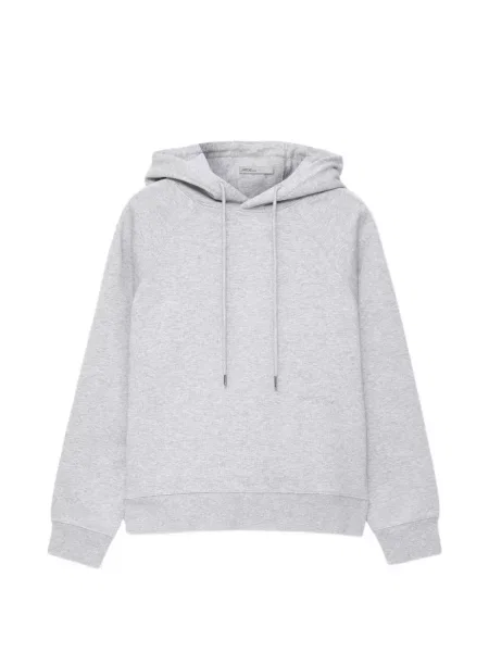 Mikina s kapucňou Allsaints sivá