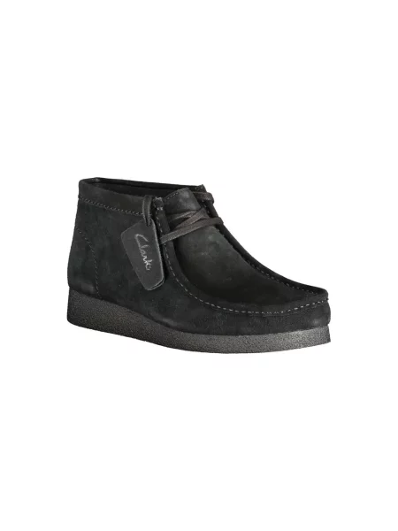 Trampki Clarks skórzane czarne