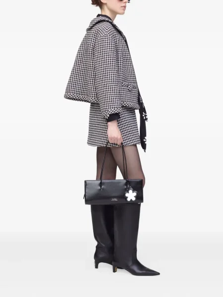 Geacă Marc Jacobs din tweed negru