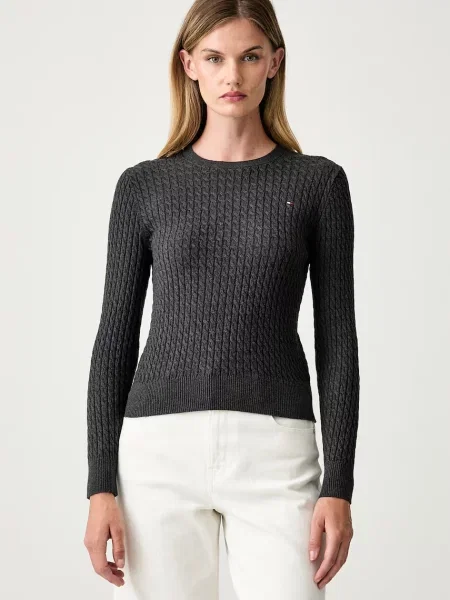 Tommy Hilfiger pulover pentru femei din gri