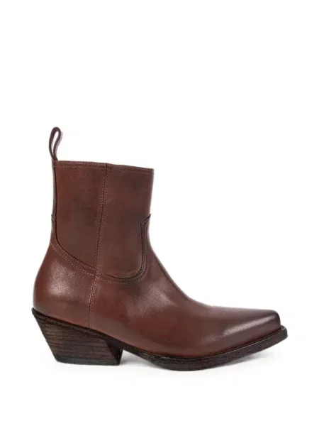 Cizme scurte Ann Demeulemeester maro