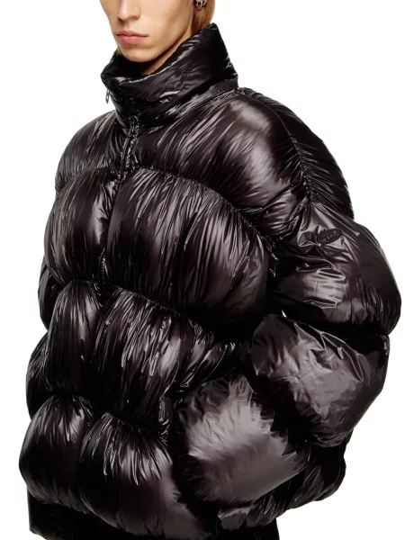 Geacă cu puf Diesel maro