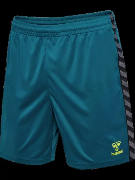 Hummel hmlAUTHENTIC PL SHORTS – Szorty z Blue Coral niebieskie