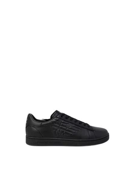 Emporio Armani Buty skórzane czarne