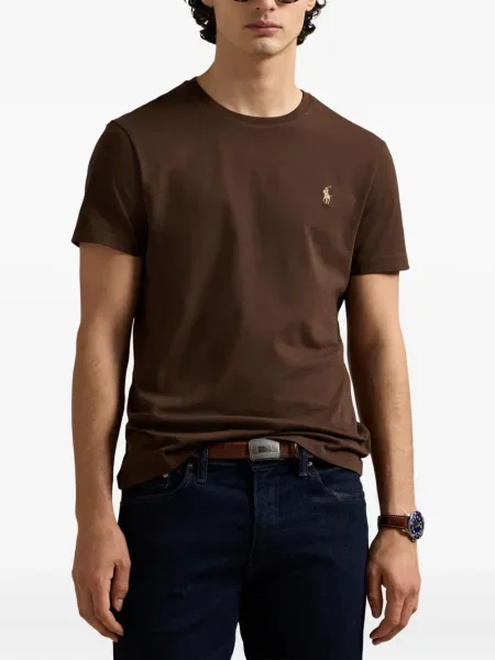 Manšestrové s límcem izolované polotričko Polo Ralph Lauren bílé
