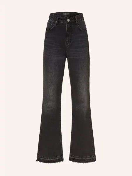 Allsaints Dżinsy Typu Bootcut Fable schwarz czarne