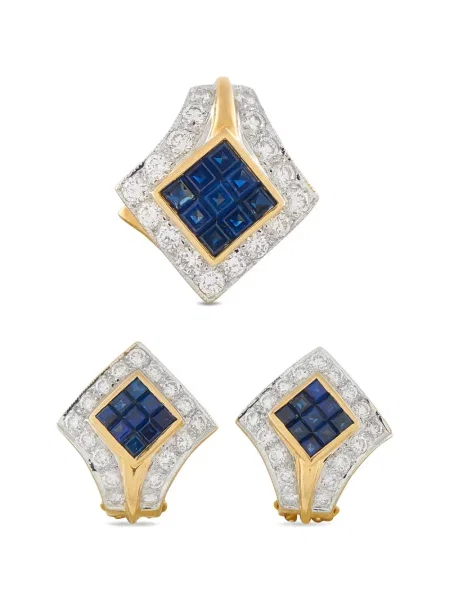 Cercei Lb Exclusive cu imprimeu geometric