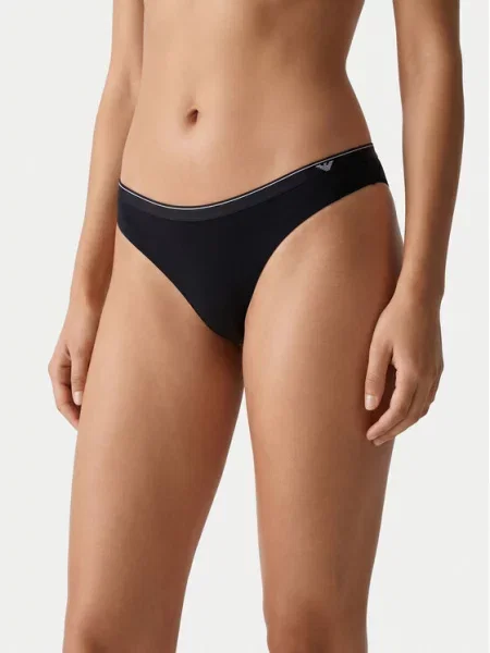 Emporio Armani Underwear Комплект бразилски бикини черен