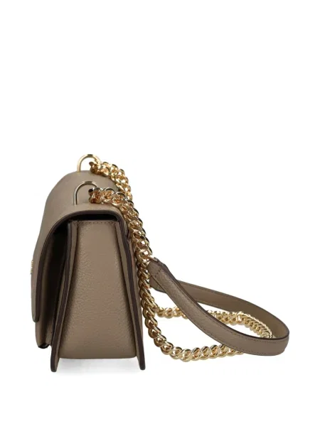 Geanta de piele Michael Michael Kors din piele gri