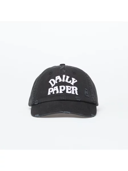 Daily Paper șapcă de baseball din stack arch negru