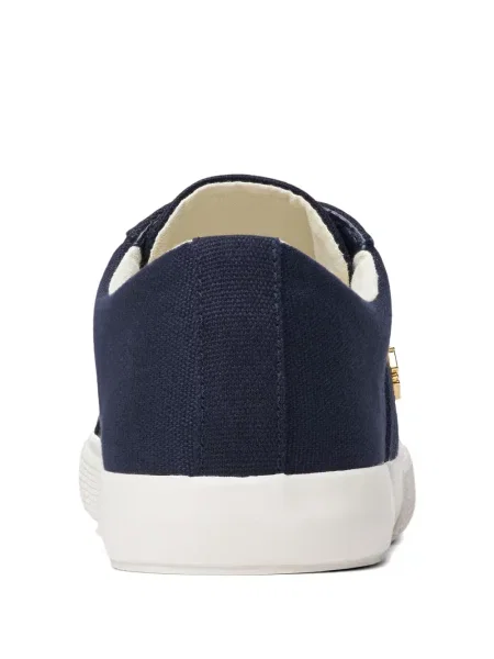 Matlasat sneakerși Polo Ralph Lauren cu autograf de catifea cord albastru