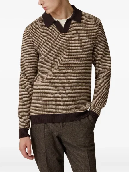 Lung tricou polo Lardini