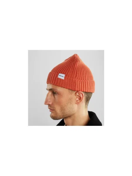 Dedicated Beanie Lofoten Terracotta Red Unisex Nakrycia głowy Dedicated Pomarańczowy Size: One size czerwona