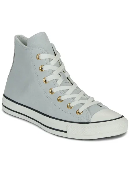 Szarvasbőr félcipő Converse szürke
