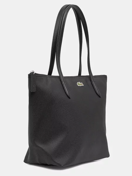 Geanta crossbody Lacoste negru