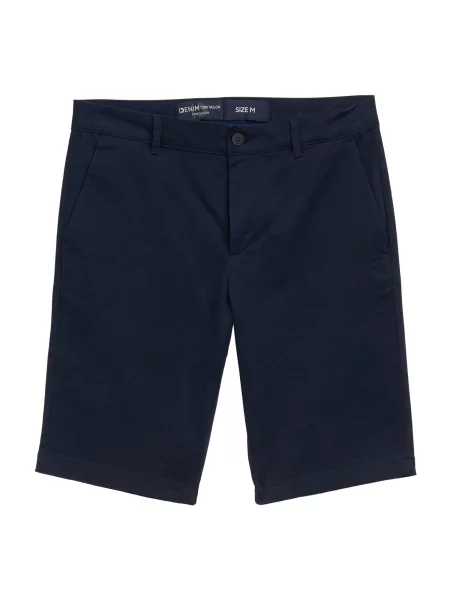 TOM TAILOR DENIM Pantaloni eleganți închis albastru