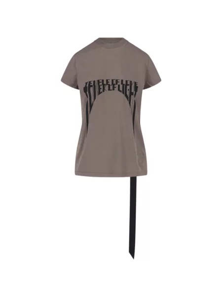 Tricou Rick Owens Drkshdw cu imagine cu bretele gri