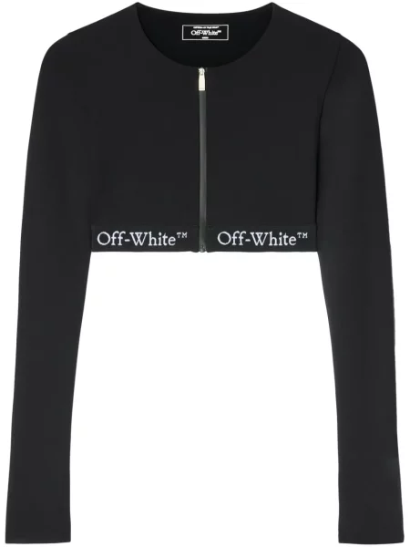Cropp top Off-white alb