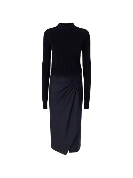 Rochie Pinko tricotate albastru