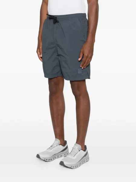 Su raišteliu šortai Stone Island akmenys mėlyna