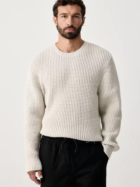 Hurley pulover pentru bărbați bej
