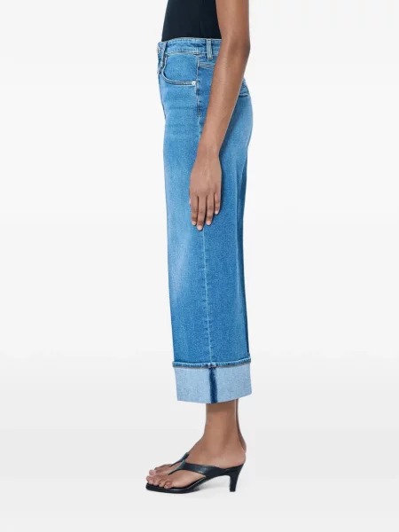Decupat blugi Sportmax albastru