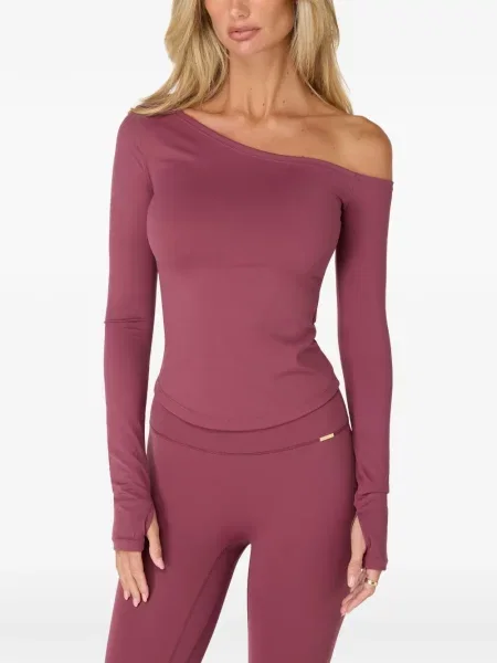 Top Amada Wear asimetric violet