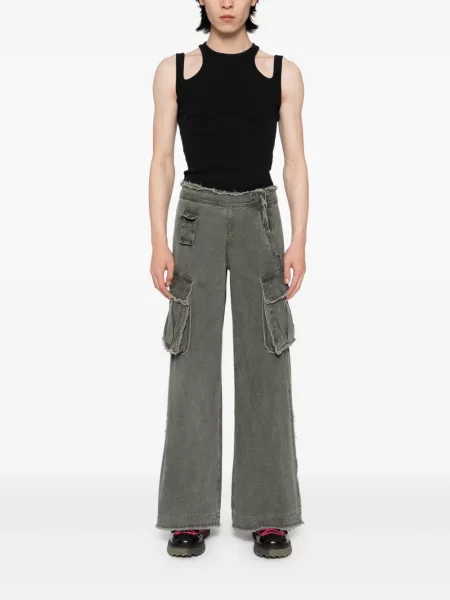 Pantaloni cargo Ground Zero verde