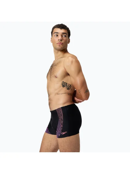 Pantaloni scurți de sport Speedo cu imagine negru