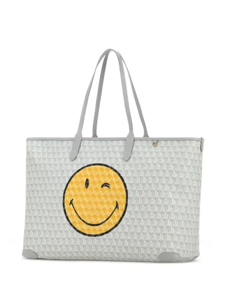 Платно чанта Anya Hindmarch бяло