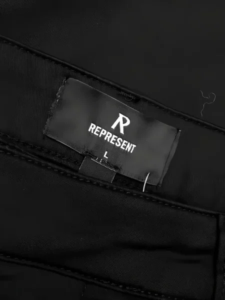 Pantaloni cargo Represent negru