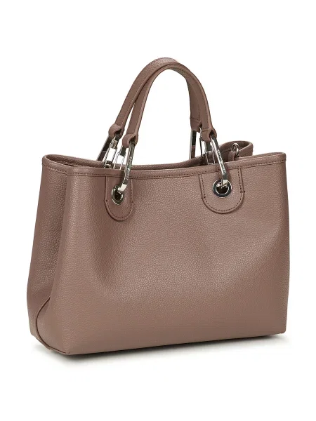 Kabelka Emporio Armani béžová