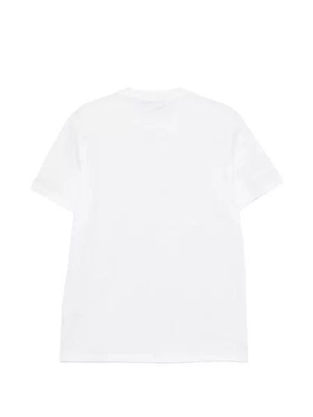 Tricou Low Brand cu autograf alb