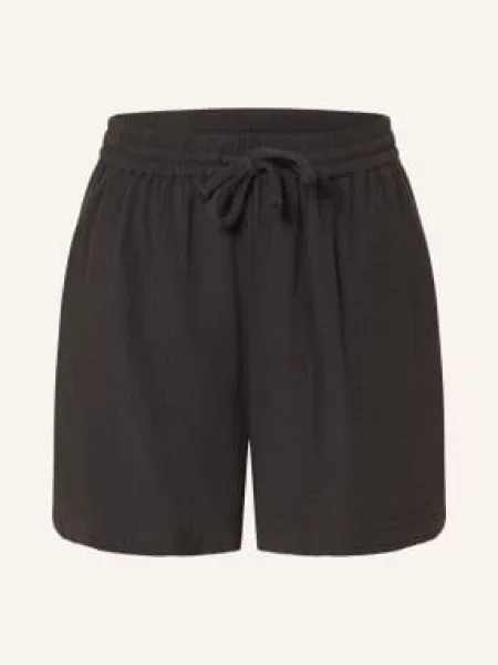 Only Szorty Muślinowe schwarz