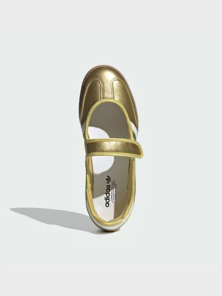 Кожаные балетки Adidas