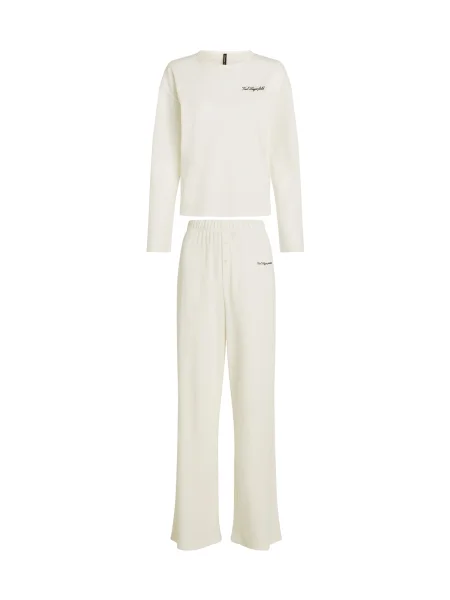 Karl Lagerfeld Pijama crem negru