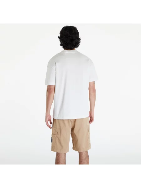 Calvin Klein Jeans Embroidery Patch T-Shirt White λευκό
