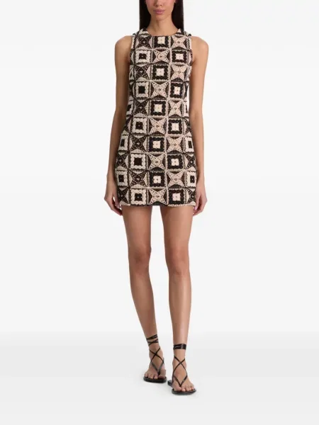 Rochie Alice + Olivia în linie A negru