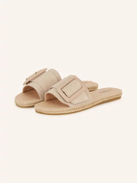 Espadrij L'originale Klapki Belfort beige beżowe
