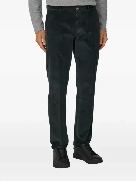 Pantaloni Boggi Milano de catifea negru