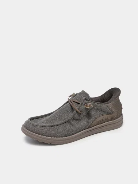Мокасины Skechers серые