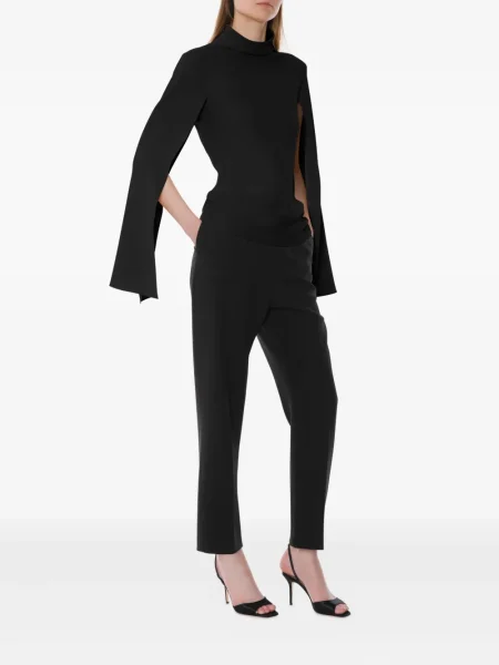 Pantaloni Alberta Ferretti negru