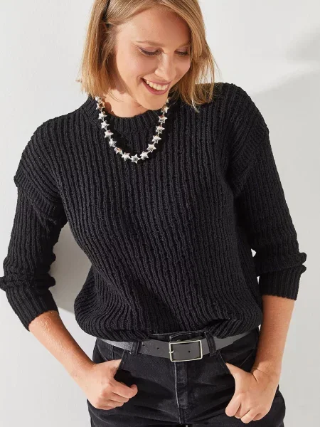 Pulover Bianco Lucci negru